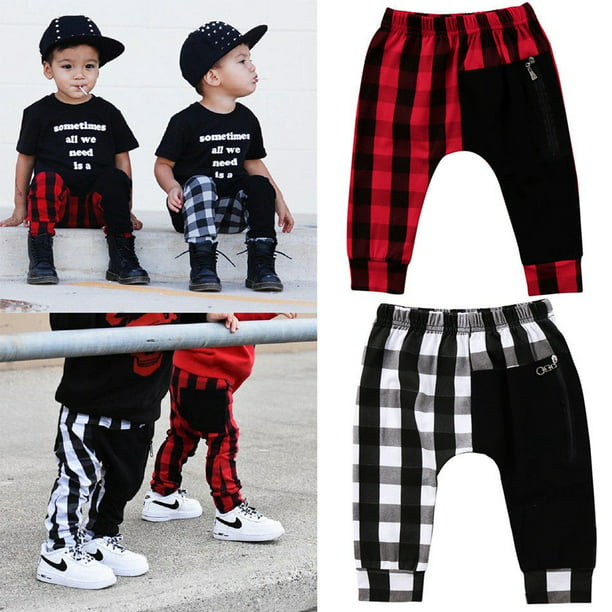 Slacks Bottoms Harem Pants Trousers Clothing For 2-7Y Cute Toddler Kids Boy Girl